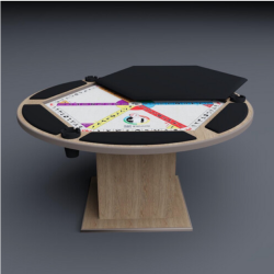 طاولة إنجش يالذيب السداسية والجنجفه المرتفعه طاولة إنجش يالذيب السداسية والجنجفه المرتفعه