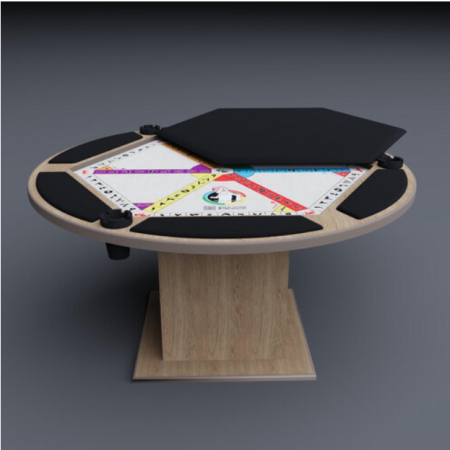 طاولة إنجش يالذيب السداسية والجنجفه المرتفعه