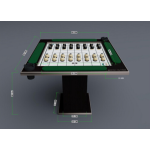 ⁦طاولة الدامة والجنجفه المرتفعه⁩ - الصورة ⁦4⁩