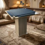 طاولة الجنجفة الرباعية للجلسة الأرضية أو المرتفعة